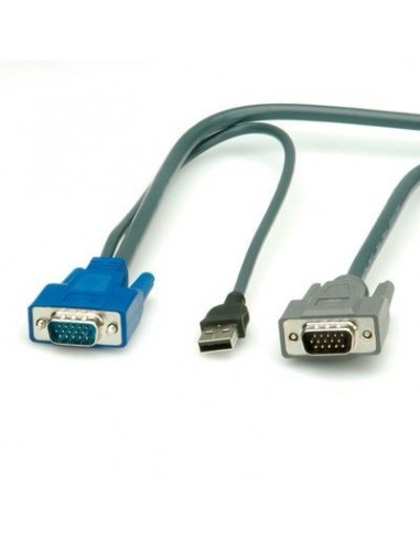 Roline Kabel do p. KVM do 14.01.3376/77 PC, PS/2+USB 3.0m