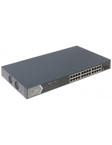 SWITCH POE DS-3E1526P-SI 24-PORTOWY SFP Hikvision