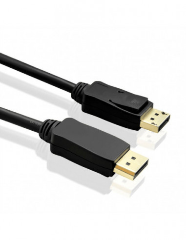 STANDARD Kabel DisplayPort, v1.4, DP-DP, M/M, czarny, 1 m