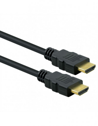 STANDARD Kabel HDMI 8K (7680 x 4320) Ultra HD + Ethernet, M/M, czarny, 2 m