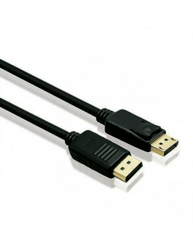 STANDARD Kabel DisplayPort, DP-DP, M/M, czarny, 2 m