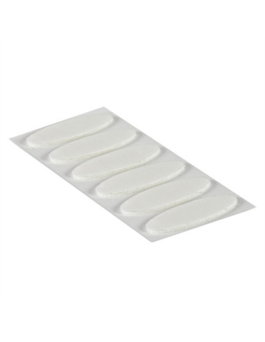 VELCRO Super Slim Velcro ovals Samoprzylepne, rzepy 18 zestawów Biały