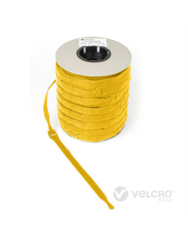 Taśma do wiązania VELCRO One Wrap 13 mm x 200 mm, 750 sztuk, żółta