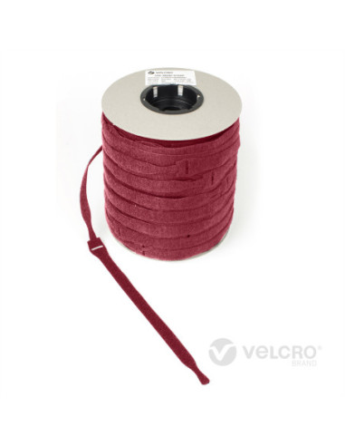 Taśma do wiązania VELCRO One Wrap 13 mm x 200 mm, 750 sztuk, czerwona