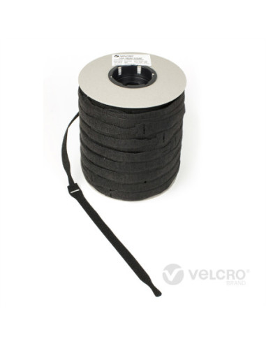 Taśma do wiązania VELCRO One Wrap 20 mm x 230 mm, 750 sztuk, czarna