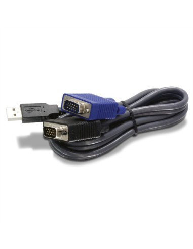 TRENDnet TK-CU10 Kabel KVM 10 stóp USB/VGA