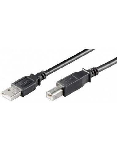 Kabel USB 2.0 Hi-Speed-Czarny, 1.8 m.