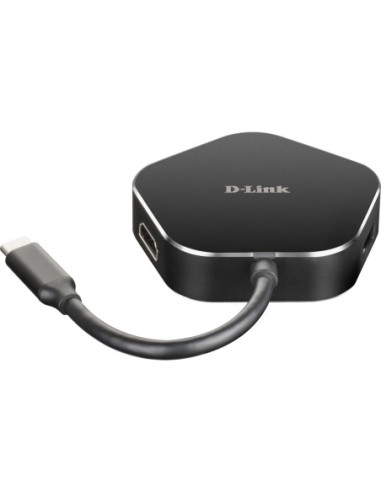 D-Link DUB-M420 USB-C 4-portowy hub USB 3.0 z HDMI i portem ładowania USB-C