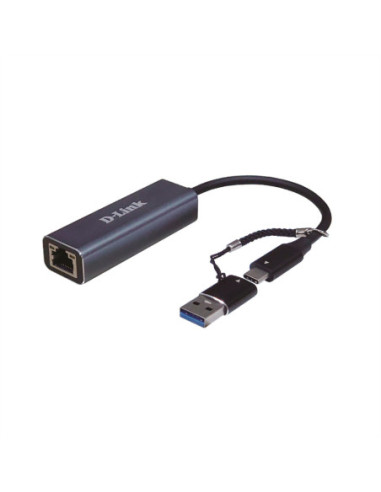 Adapter D-Link DUB-2315 USB naar 2.5G, USB-C/USB, Wake-On-LAN