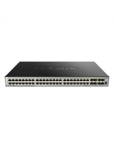 D-Link DGS-3630-52TC/SI/E 52-portowy gigabitowy przełącznik stosowy warstwy 3 (SI)