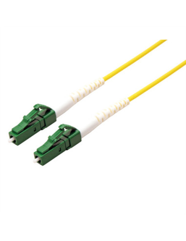 Kabel światłowodowy ROLINE 9/125 µm OS2, LC/LC, LSOH, APC, simplex, żółty, 2 m