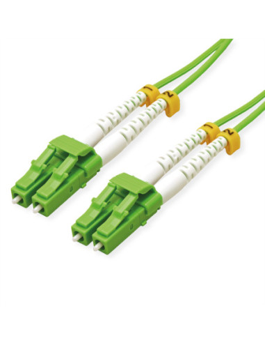 Kabel światłowodowy ROLINE 50/125µm OM5, LC/LC, LSOH, zielony, 7 m