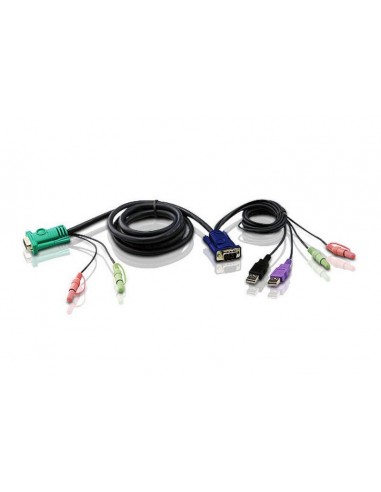 ATEN Przewód KVM USB + audio 3.0m 2L-5303UU