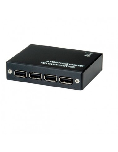 ROLINE Hub over IP USB 2.0 Gigabit Ethernet 4-portowy