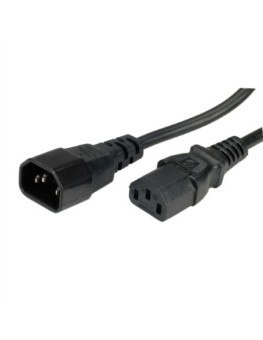 BACHMANN kabel do urządzeń chłodniczych 2,5 m czarny IEC320 C13-C14, 2,5 m