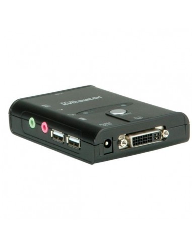 VALUE Przełącznik KVM Star 1 User - 2 PCs DVI/HDVideo USB