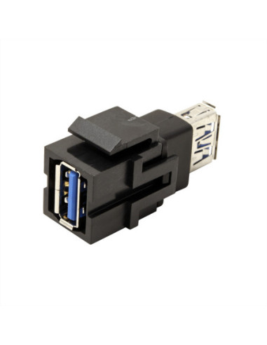 BACHMANN Złącze Keystone USB 3.0 typu A/A, zwart