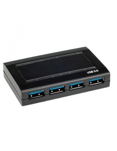 Value Hub USB 3.0 4-porty czarny z zasilaniem