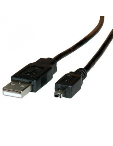 Roline Kabel USB 2.0 A - Fuji Mini M 1.8 czarny