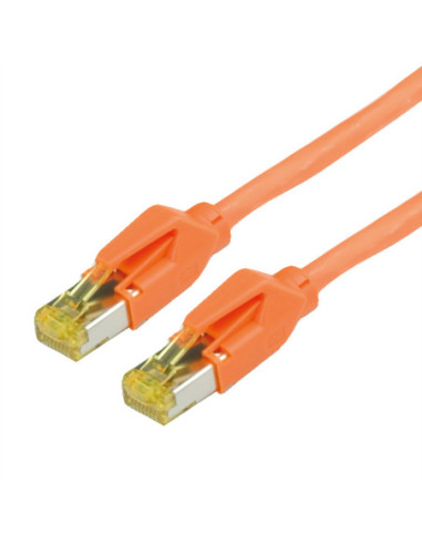 DRAKA Patchkabel Kat.6A (Class EA) S/FTP, UC900 TM31, LSOH, pomarańczowy, 15 m
