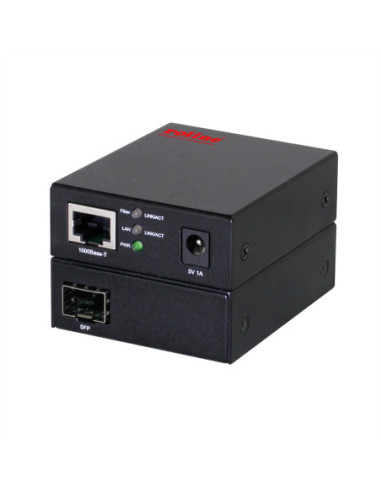 ROLINE 10/100 / 1000Base-T naar dual speed Fiber Media Converter