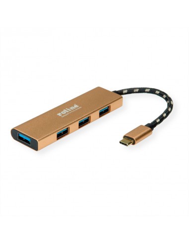 ROLINE GOLD Stacja dokująca USB C. 4x USB 3.0 / USB 3.2 Gen 1
