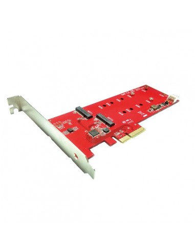 ROLINE Adapter PCIe na 2x 110mm M.2 SATA SSD