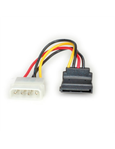 Kabel adaptera ROLINE 4 pin / kabel adaptera SATA, 0,1 m
