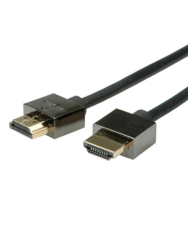 ROLINE Kabel do notebooka HDMI High Speed z Ethernet M/M, czarny, 3 m
