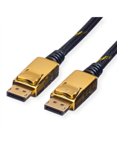 Kabel ROLINE GOLD DisplayPort, DP M/M, 1,5 m