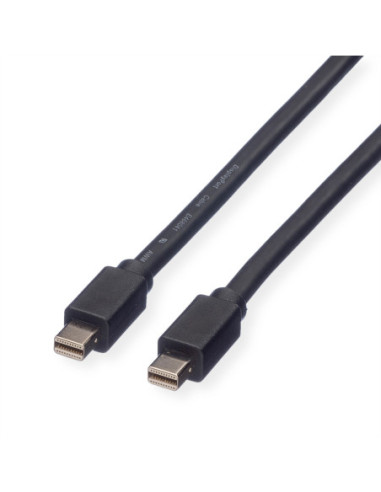 Kabel ROLINE DisplayPort, Mini DP M - Mini DP M, czarny, 2 m