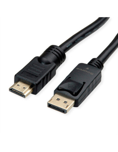 ROLINE Kabel DisplayPort DP - UHDTV, M/M, czarny, 7,5 m