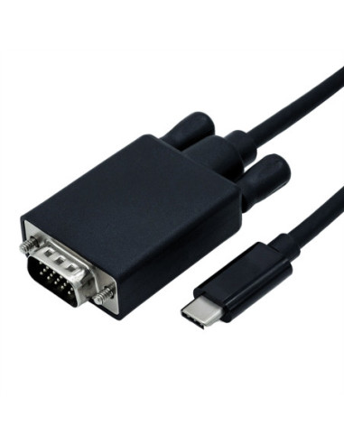 Kabel adaptera ROLINE USB typu C - VGA, M/M, 2 m