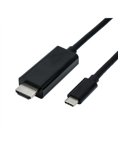 Kabel adaptera ROLINE USB typu C - HDMI, M/M, 1 m