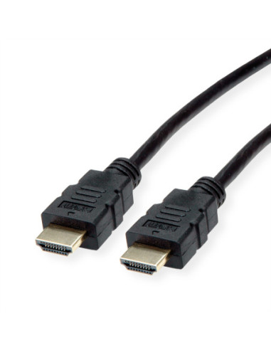 Kabel ROLINE HDMI High Speed z Ethernetem, TPE, czarny, 7,5 m