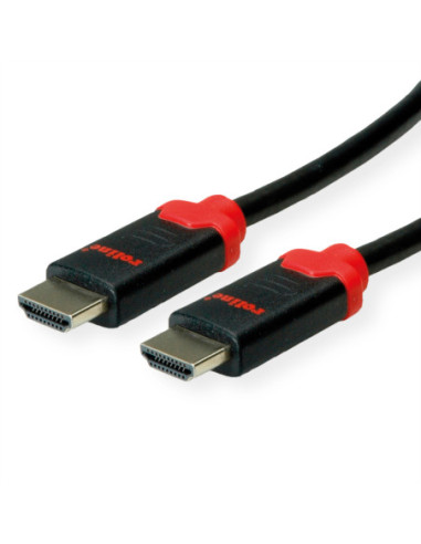 Kabel ROLINE 10K HDMI Ultra High Speed, M/M, czarny, 1,5 m