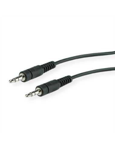 Kabel audio ROLINE 3,5 mm jack M/M, 1 m
