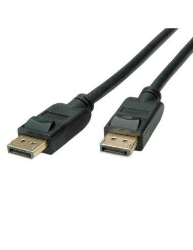 ROLINE GREEN Kabel DisplayPort, v1.4, DP M - M, czarny, 1 m