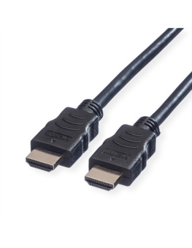 VALUE HDMI High Speed Cable met Ethernet M-M, zwart, 1 m