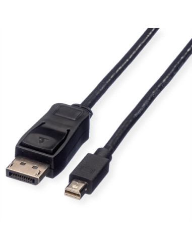 VALUE Kabel DisplayPort, DP M - Mini DP M, czarny, 1 m