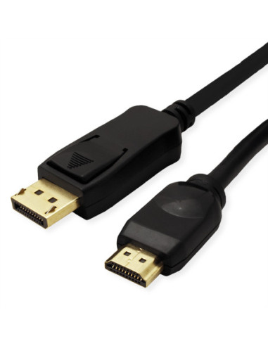 VALUE Kabel DisplayPort DP - UHDTV, M/M, czarny, 2 m
