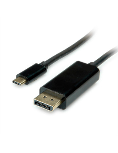 Kabel adaptera VALUE USB typu C - DisplayPort, v1.2, M/M, 1 m