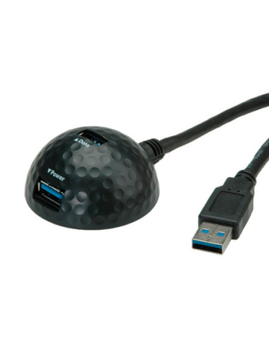 VALUE Kabel dokujący USB 3.2 Gen 1, DOME, czarny, 1,5 m