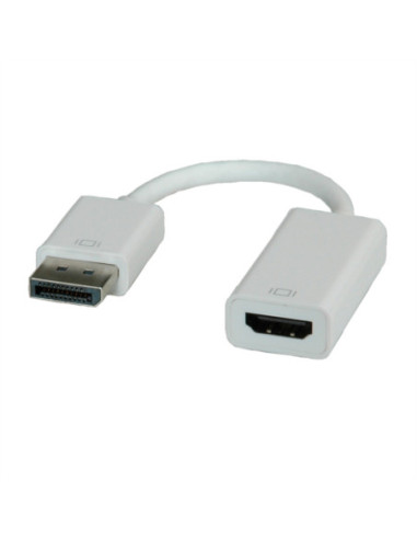 Adapter ROLINE DisplayPort/HDMI, DP męski-HDMI żeński