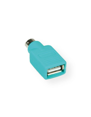 VALUE PS / 2 - Adapter myszy USB, zielony