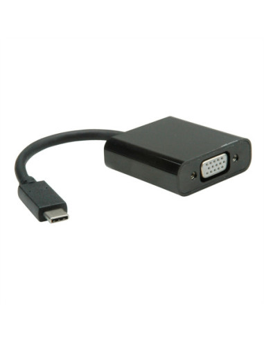 VALUE Beeldschermadapter USB typu C - VGA, Audio