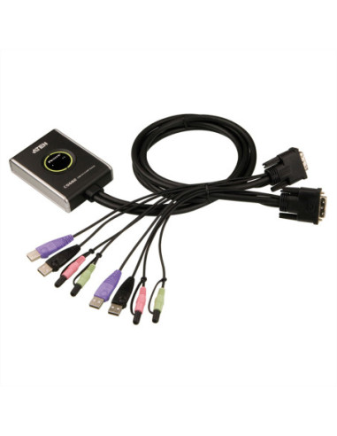 Przełącznik KVM ATEN CS682 DVI, USB, 2 porty