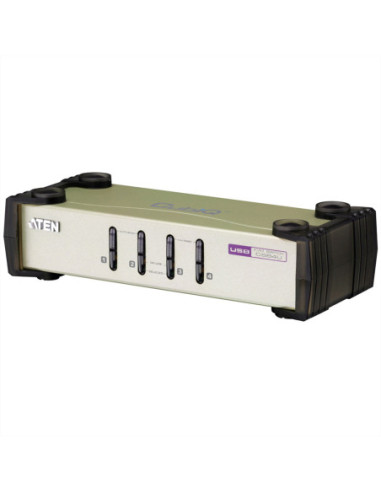 Przełącznik KVM ATEN CS84U VGA, PS/2+USB, 4 porty