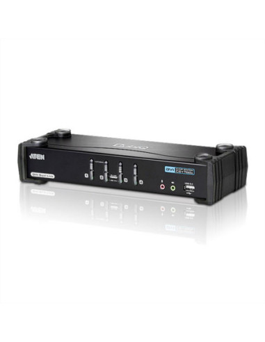 Przełącznik KVM ATEN CS1784A Dual-Link DVI, USB, audio, 4 porty