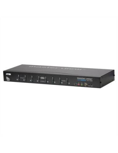 Przełącznik KVM ATEN CS1768 DVI, USB, audio, 8 portów